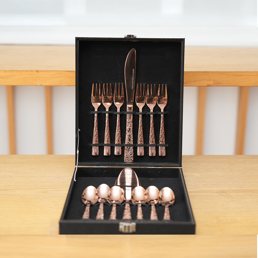 Ménagère À Gâteau 14 Pièces – Santamarta Bronze