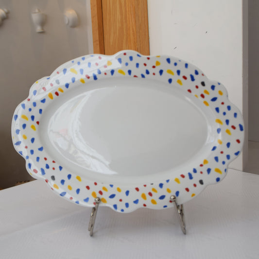 Ensemble De 2 Plats Ovales – Carnavale