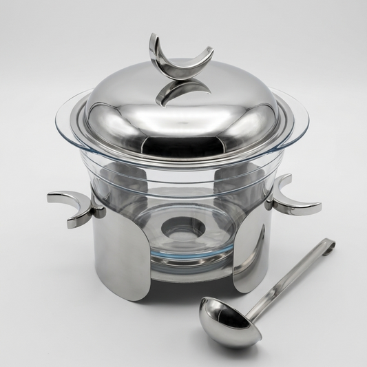 Soupière en Inox   "Clair de Lune"