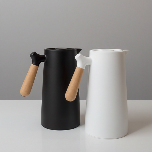 Duo Thermos White Black