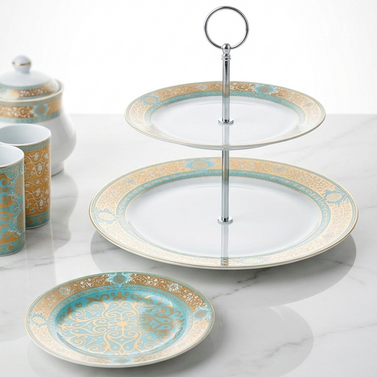 Set À Gâteaux - Collection Celeste doré