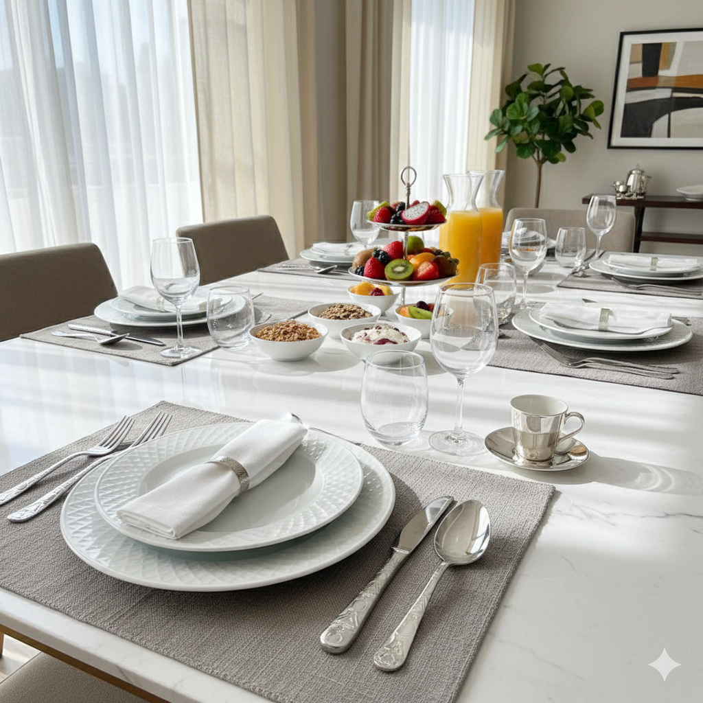 Ménagère Fibule Argentée