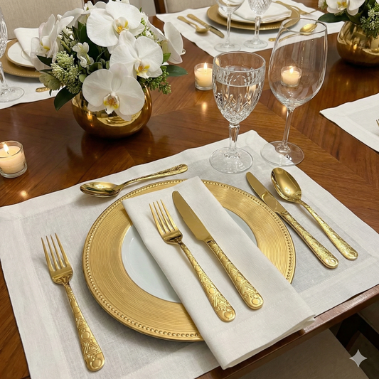 Ménagère Fibule Dorée