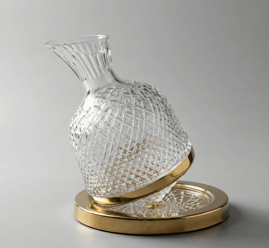 Carafe Moderne Rotative Dorée