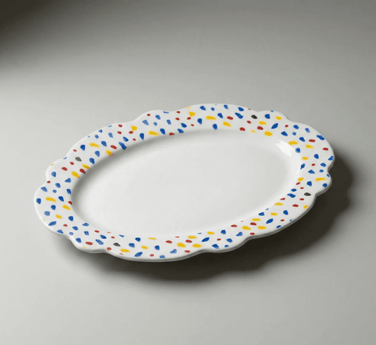 Ensemble De 2 Plats Ovales – Carnavale