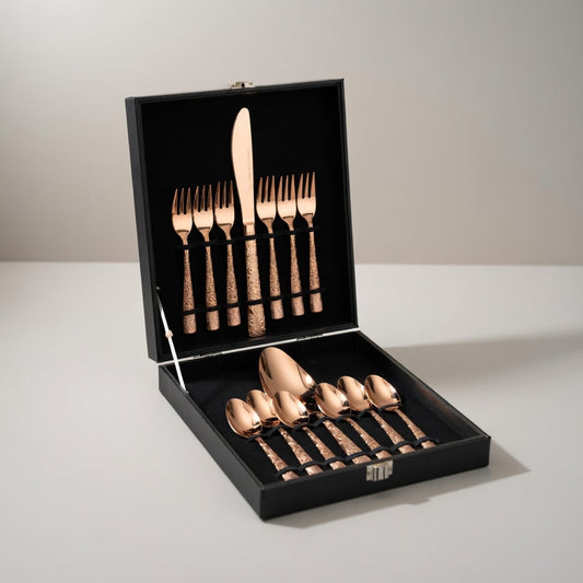 Ménagère À Gâteau 14 Pièces – Santamarta Bronze